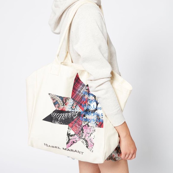 Isabel marant yenky canvas totes